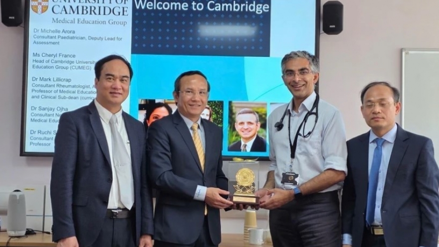 Vietnamese hospital seeks stronger ties with British partners